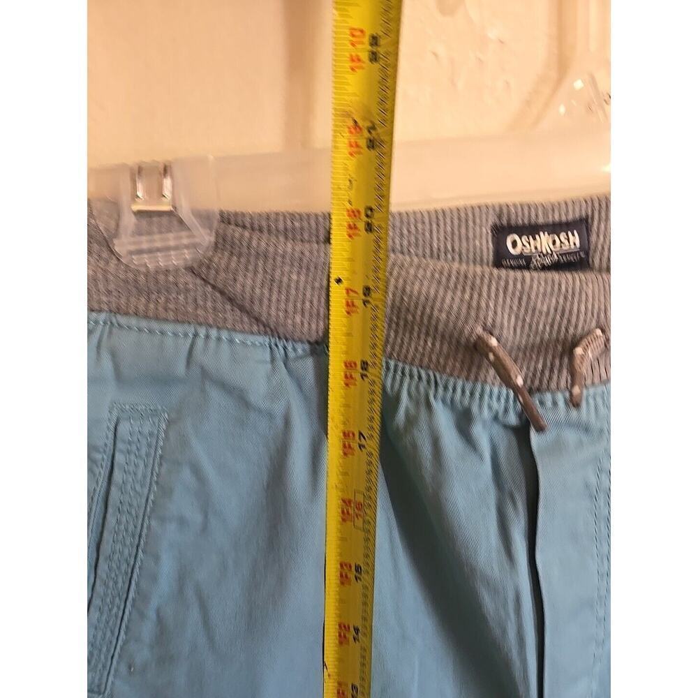 OshKosh B’gosh Boys Green Aqua Shorts - Size 14 New - Picture 7 of 11